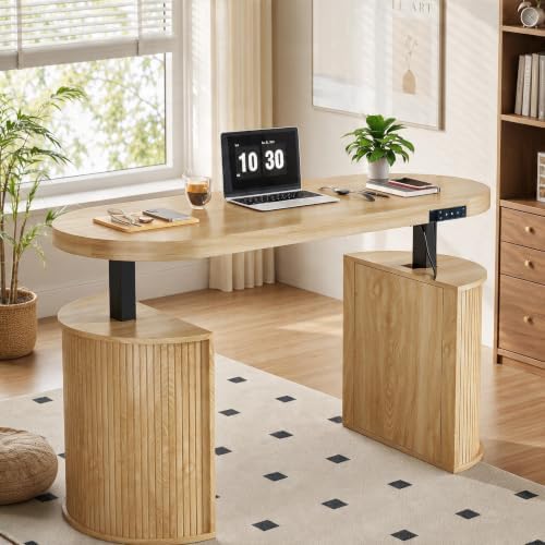 Electric Standing Desk, Sit Stand Up Desk, Adjustable Height Executive Desk - Image 6
