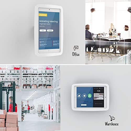 Tablet Wall Mount Compatible with 10.2 inch iPad 7th 8th 9th Gen Lockable Tiltable Anti Theft Security Adjustable - Image 2