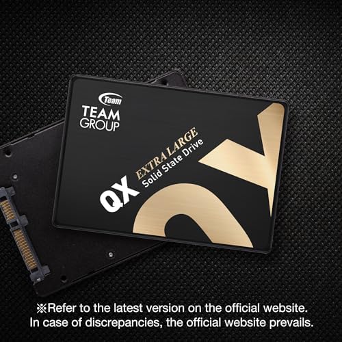TEAMGROUP QX 1TB 3D NAND QLC 2.5 Inch SATA III Internal Solid State Drive SSD R/W Speed up to 560/500 MB/s 200TBW Laptop & PC Desktop T253X7001T0C101 - Image 4