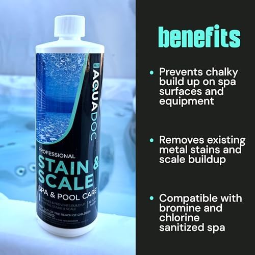 AquaDoc Spa Stain and Scale Control for Hot Tubs, 32 oz - Image 3