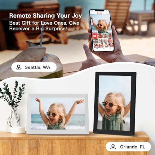 Frameo Digital Frame WiFi, 15.6 inch Digital Picture Frame Large Display - Image 5