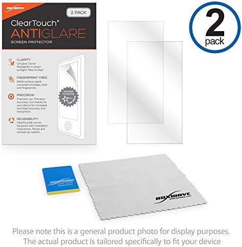 BoxWave Screen Protector Compatible with Amazon Smart Thermostat - ClearTouch Anti-Glare (2-Pack), Anti-Fingerprint Matte Film Skin - Image 5