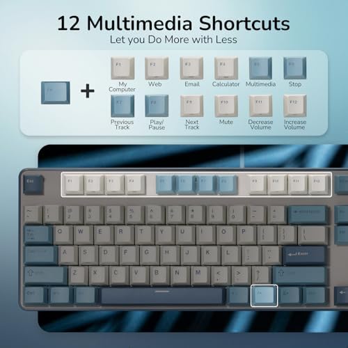 RK ROYAL KLUDGE RK920 Full Size Mechanical Keyboard Wired, RGB Backlit - Image 3