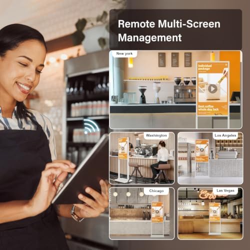 55" Digital Signage Kiosk Touchscreen, 700 Nits Indoor Display - Image 6