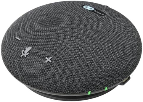 Boom Giro Conference Speakerphone with 360° Omnidirectional Mic, Full Duplex HD Audio, Acoustic Echo Cancellation & Noise Reduction, USB & Bluetooth, Portable for Zoom, Teams & Google Meet by BoomCollaboration