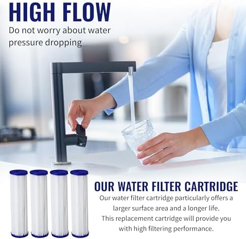 CFS Pleated Sediment Pre-Filters for EQ-304, 10 x 2.5 in, 4 Pack - Image 4