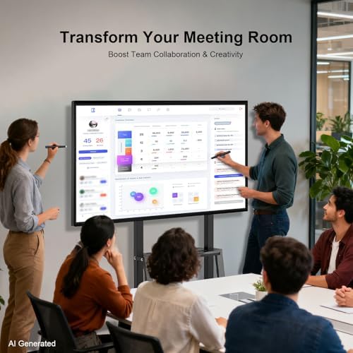 49" Smart Board – 8-Core 8K Android 12, RK3588 Chip, 8GB+64GB, Eshare Wireless Mirroring with Phone Control, for Classroom Teaching, Live Streaming, and Office Meetings (Board Only) - Image 6