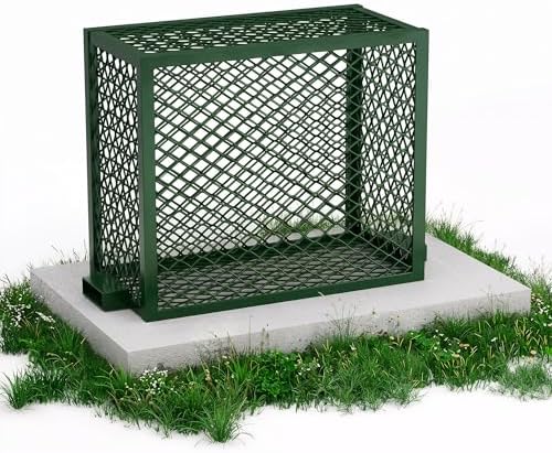 Backflow Preventer Cage, Lockable Steel Backflow Cover Irrigation Systems by Unknown