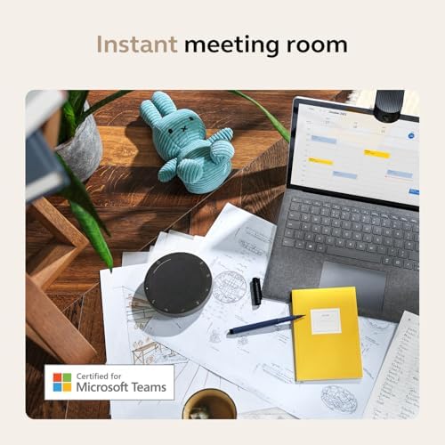 Jabra Speak2 55 Wireless Bluetooth Speakerphone (2025 Edition), Dark Grey - Image 2