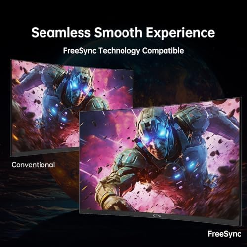 KTC 32 Inch Curved Gaming Monitor, FHD 1080P 165Hz 1500R Monitor, H32S17C - Image 3