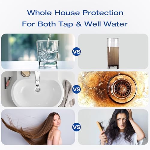 H&G Lifestyles Whole House Water Filter System,Iron Filter for Well Water - Image 4