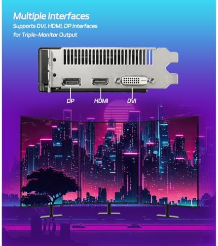 MOUGOL AMD Radeon RX 580 8GB GDDR5 Gaming Graphics Card, HDMI/DP/DVI Black - Image 6