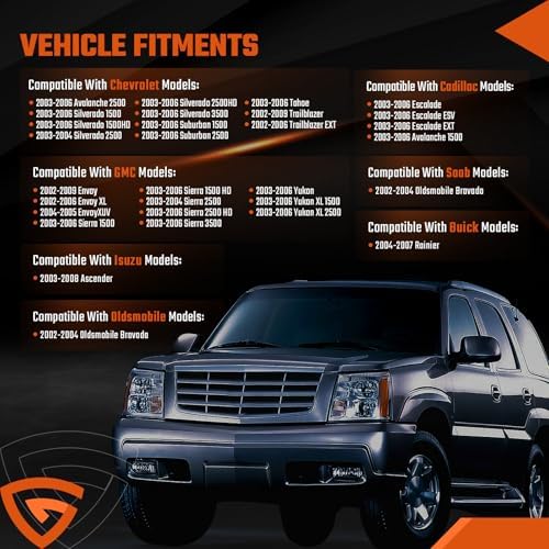 599-210XD Climate Control Module with AC Control Fit for Chevy Silverado Tahoe Suburban Avalanche Trailblazer, Fit for GMC Sierra Yukon Envoy, Fit for Cadillac Escalade-2003-2006 - Image 4