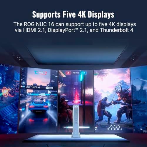 ROG NUC 16 Gaming Mini PC, AI Desktop | Ultra 9 290HX Plus, RTX 5080 GPU - Image 6