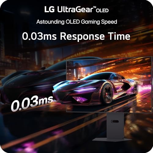 LG 32GX870A-B 32-inch Ultragear 4K UHD (3840 x 2160) OLED Gaming Monitor, Dual-Mode, 240Hz, 0.03ms, NVIDIA, AMD FreeSync Premium Pro, VESA DisplayHDR True Black 400, USB Type-C, DP2.1 - Image 4