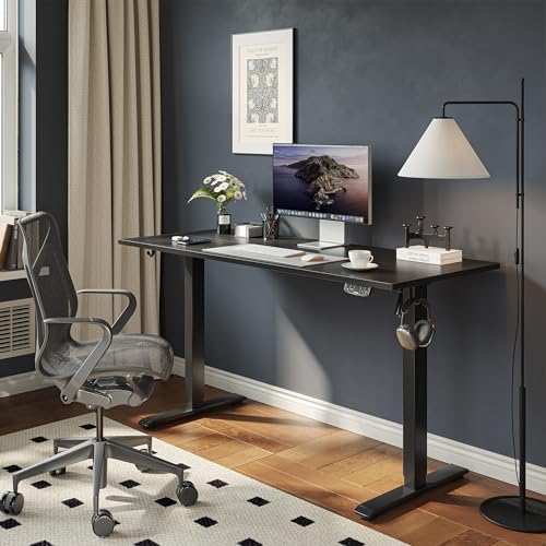Agilestic 48 * 24 Inch Height Adjustable Electric Standing Desk, Black - Image 2