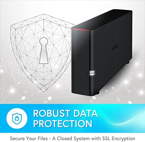 BUFFALO LinkStation 210 6TB 1-Bay NAS Network Attached Storage with HDD Hard Drives Included NAS Storage that Works as Home Cloud or Network Storage Device for Home - Image 6