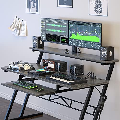 Armocity Music Studio Desk Production Workstation - Recording Studio Desk - Image 6
