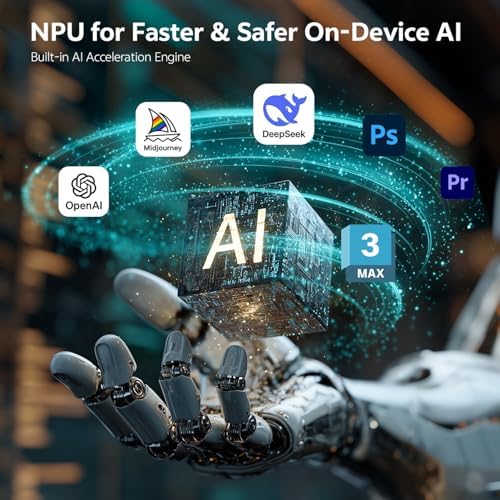ASUS NUC 15 Pro AI Mini PC, Intel Series 2 Ultra 5 225H (14C/14T), 64GB DDR5 RAM, 2TB PCIe SSD, Intel Arc 130T GPU, Win 11 Pro, Thunderbolt 4, WiFi 7, Quad 4K HDR, Wireless KB & MSE, Docking Station - Image 3
