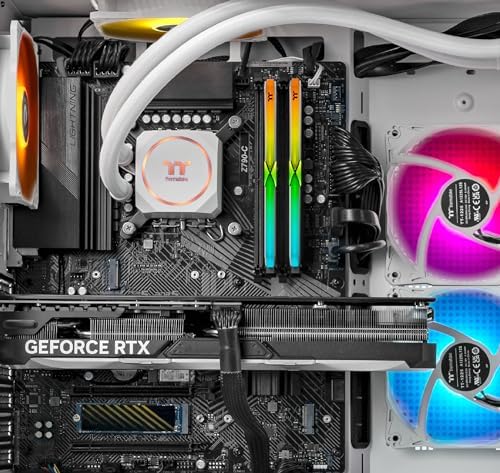 Thermaltake LCGS Avalanche i477T AIO Liquid Cooled CPU Gaming Desktop (Intel® Core™ i7-13700KF, 32GB DDR5 5600MT/s, NVIDIA® GeForce RTX™ 4070 Ti, 2TB NVMe M.2, WiFi) D3AV-Z790-47T-LCS - Image 6