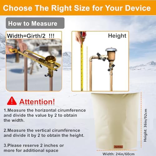 Backflow Insulated Cover for Sprinkler Valve Well Pump - Image 3