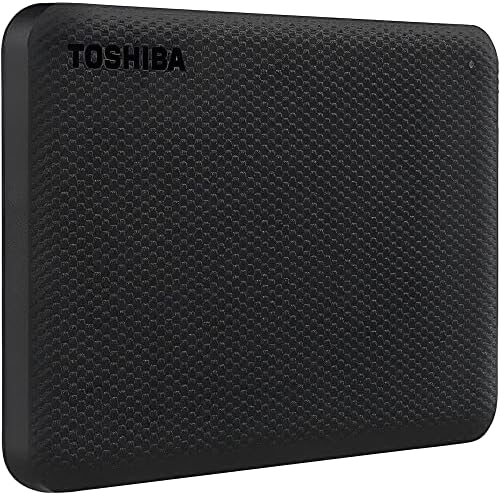 Toshiba Canvio Advance 1TB Portable External Hard Drive USB 3.0, Black - HDTCA10XK3AA by Toshiba