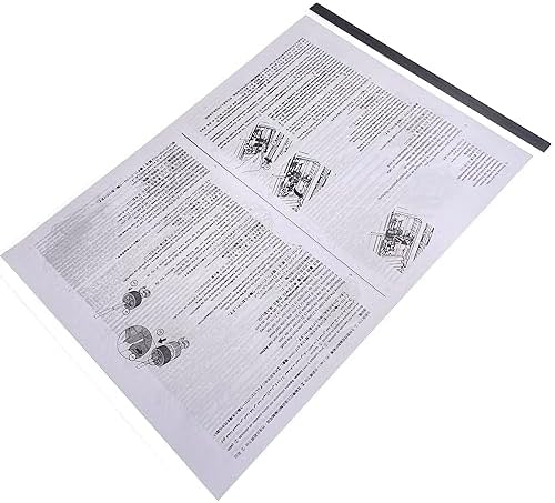 5Pieces 0697C001AA Carrier Sheet Sheets Compatible with Canon DR-C230L DR-M260 DR-C240 DR-C230 A4 Scanner Scan A3 B4 or Folded Torn Receipt Flimsy Wrinkled Magazine Clipping Fragile Paper Photo - Image 3