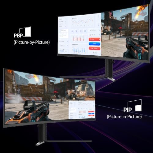 KTC 34 Inch UWQHD Ultrawide 3440X1440 Curved Gaming Monitor 180Hz, H34S5 - Image 3