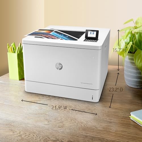 HP Color LaserJet Enterprise M751dn Printer with One-Year, Next-Business Day, Onsite Warranty (T3U44A), White - Image 3