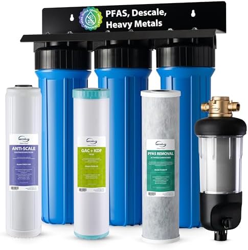 iSpring Ultimate PFAS Whole House Water Filter w/Jumbo Sediment Filter by iSpring