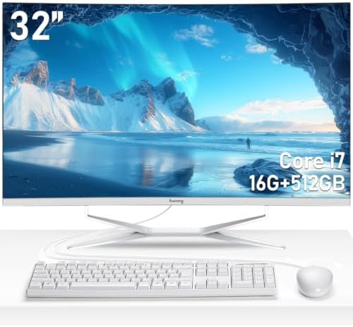 suevery All in One Computer 32Inch Core I7 AIO 16GB RAM by suevery