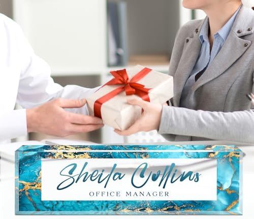 Custom Name Plate for Desk, Employee Appreciation Gifts, Office Decor - Image 6