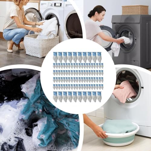 Washing Machine Lint Filter | 100 Piece Reusable PP Catchers - Image 4