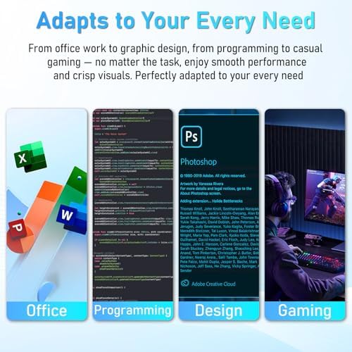 suevery 27" All-in-One Desktop Computer Prebuilt PC 32G RAM 1TB SSD - Image 4