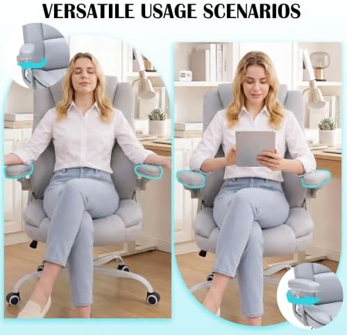 Office Chair with 3 Way Adjustable Armrest Executive Office Chair - Image 4