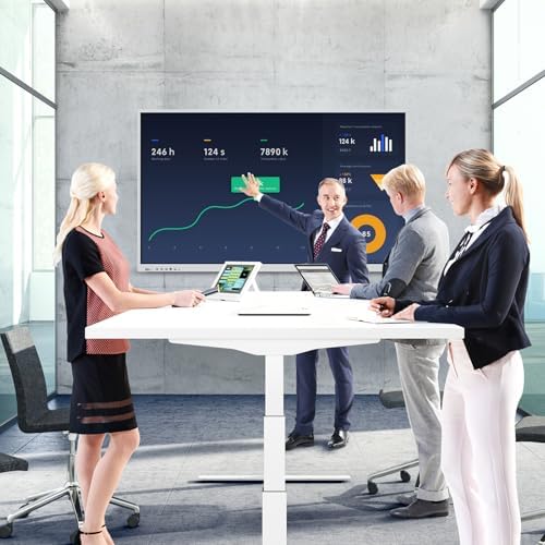 70 Inch 4k Smart Board Touch Screen Interactive whiteboard,40 Point Touch Digital whiteboard, Interactive whiteboard Display & Smart Board for Classroom and Office use, - Image 3