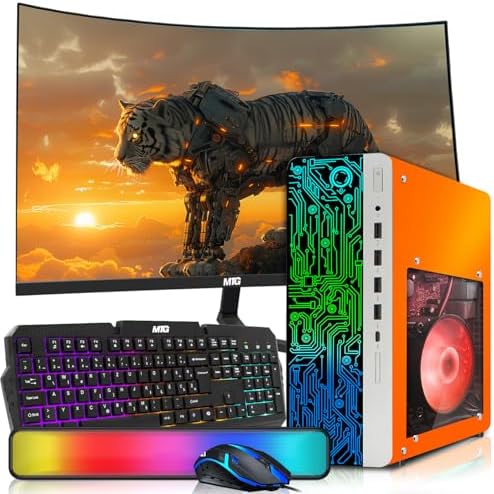 HP Desktop Computer, Phoenix AMD Ryzen 3 PRO, 16GB RAM, 1TB SSD, Win 11 by Amazon+Renewed