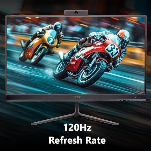 Acer Aspire 27" All-in-One Desktop Computer • 8-core AMD Ryzen 7 5825U • 32GB RAM • 2TB SSD • Office 365 for The Web • HDMI + DisplayPort, Wi-Fi 6E • Wireless Keyboard & Mouse • Windows 11 - Image 4