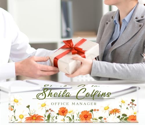 Custom Name Plate for Desk, Employee Appreciation Gifts, Office Decor - Image 6