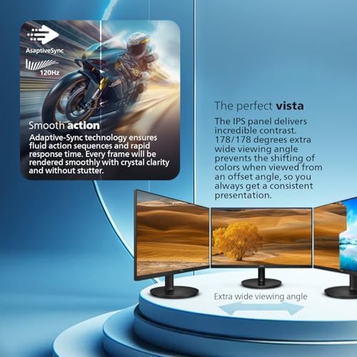 Philips 24 Inch Computer Monitor FHD 120Hz IPS, 24E2N2100 - Image 3