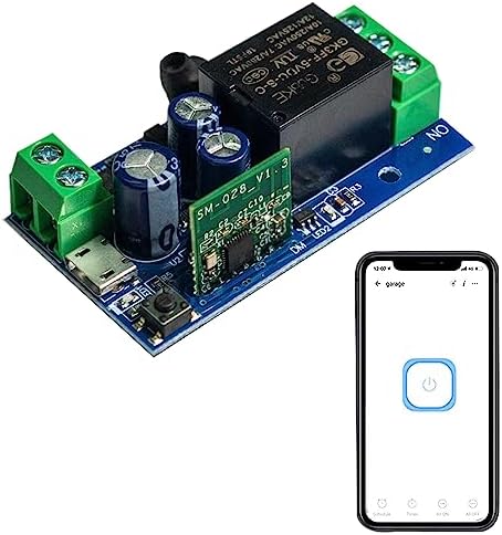 Ewelink WiFi Wireless Smart Relay Module USB 5v/12v/24v/48v Inching Selflock Remote ON Off Power Switch for Access Control,Turn on PC, Compatible with Alexa Google Home by RODOT%7CDIYYOURSMARTLIFE