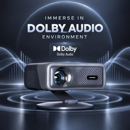 AuKing 5100 ANSI & 70W Dolby 4K Outdoor Projector with Auto Focus - Image 3