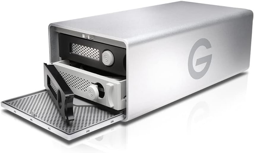 G-Technology 16TB G-RAID with Thunderbolt 2 and USB 3.0, Removable Dual Drive Storage System, Silver - 0G04097-1 - Image 4
