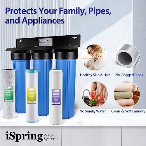 iSpring WGB32B-KDS Ultimate Protection Whole House Water Filter System - Image 5