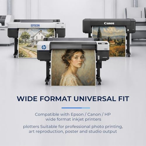 Matte Polyester Canvas Roll for Wide Format Printers, 36" x100', 290 GSM - Image 4