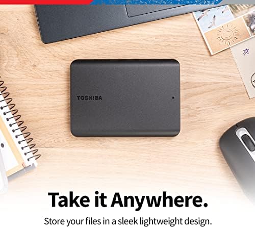 Toshiba Canvio Basics 4TB Portable External Hard Drive USB 3.0, Black - HDTB540XK3CA - Image 4