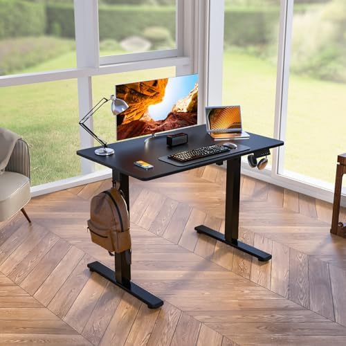 Kingant Standing Desk, 40x24 Inch Electric Height Adjustable Computer Desk - Image 2
