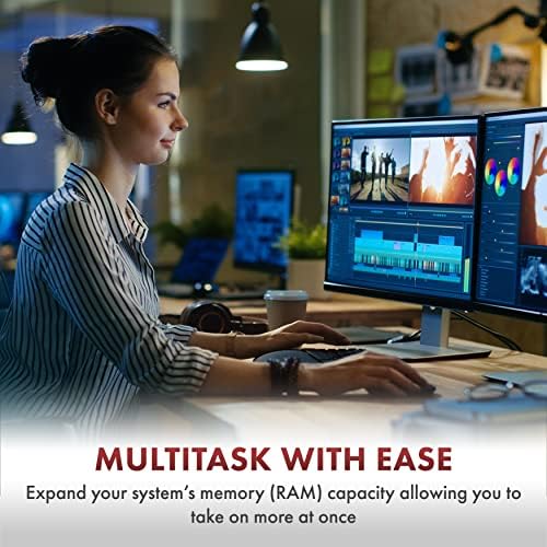 A-Tech 64GB (2x32GB) DDR4 2666 MHz UDIMM PC4-21300 (PC4-2666V) CL19 DIMM 2Rx8 Non-ECC Desktop RAM Memory Modules - Image 5