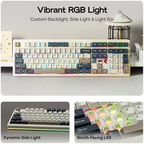 EPOMAKER X Aula F108 PRO V2 Wireless Mechanical Keyboard with Pixel Screen - Image 6