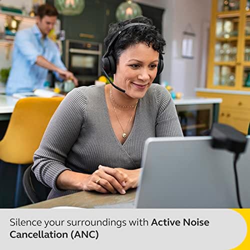 Jabra Evolve2 55 Stereo Wireless Headset with ANC, Black - Image 3